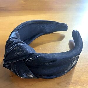 Anthropologie black shimmery headband
